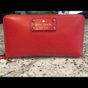 ❗️Last Day Sale❗️Kate Spade Red Wallet